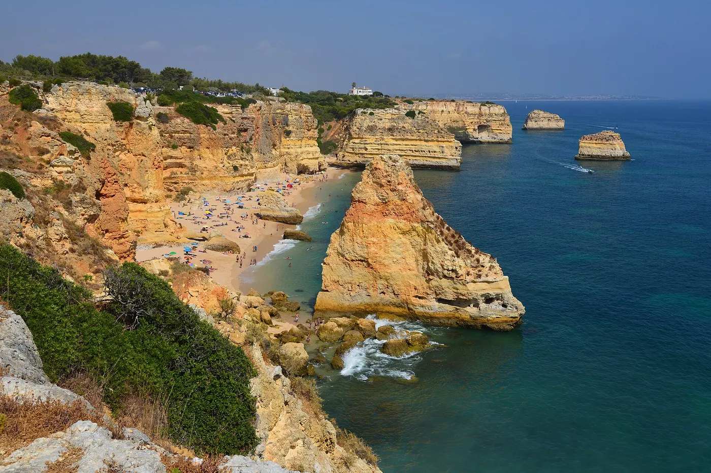 Vue lumineuse de Algarve / Faro