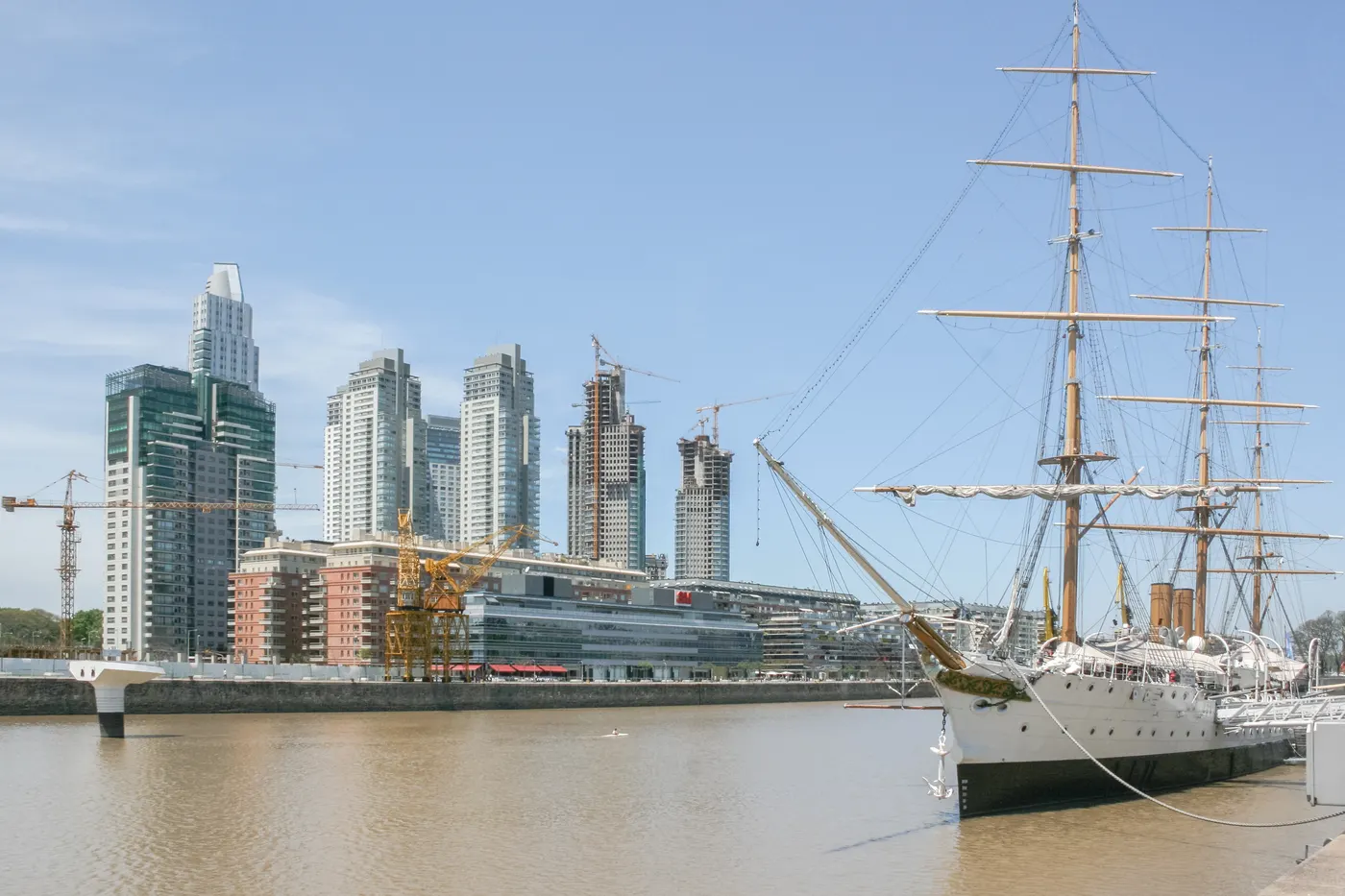 Vue lumineuse de Argentine / Buenos Aires