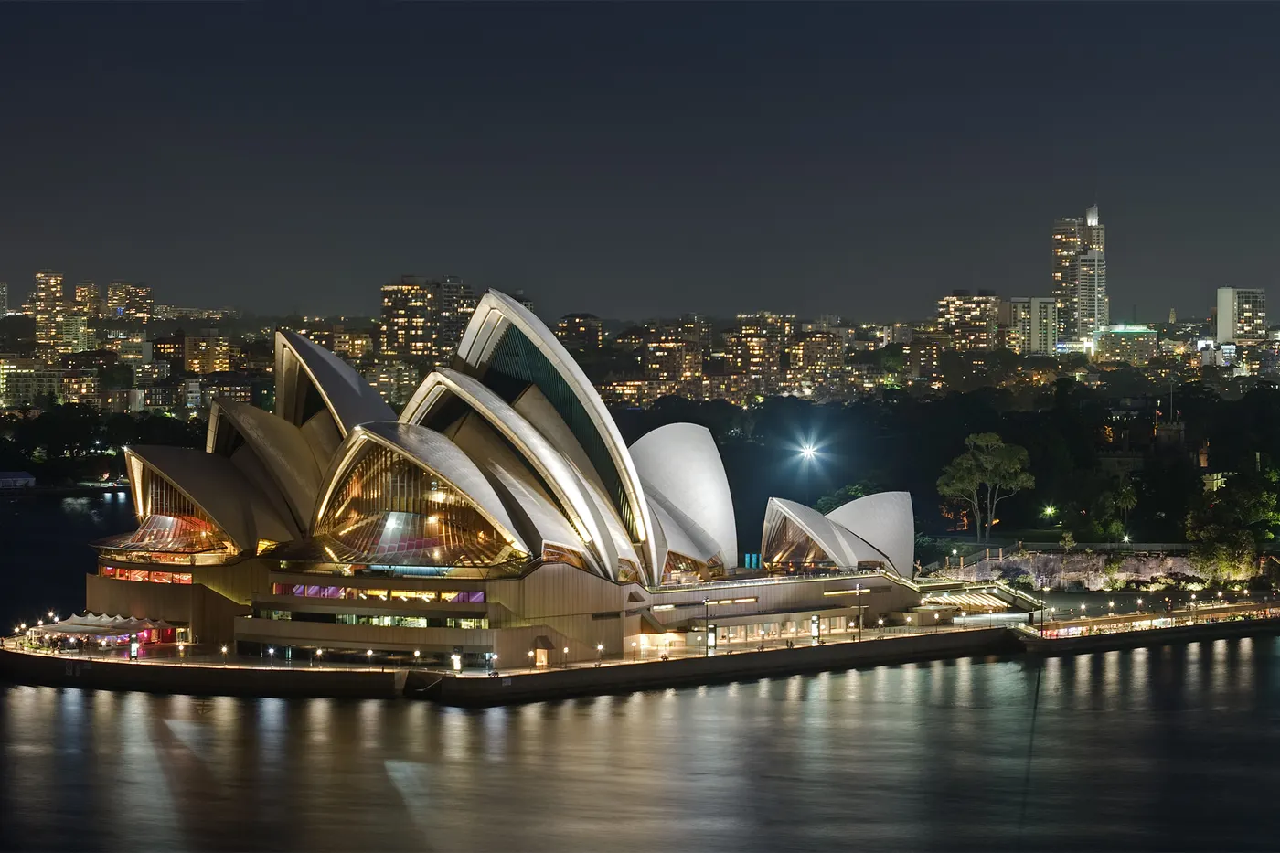 Vue lumineuse de Australie / Sydney