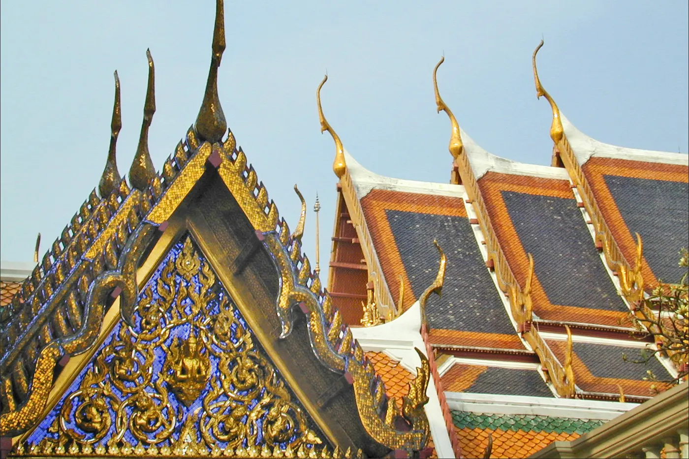 Vue lumineuse de Bangkok