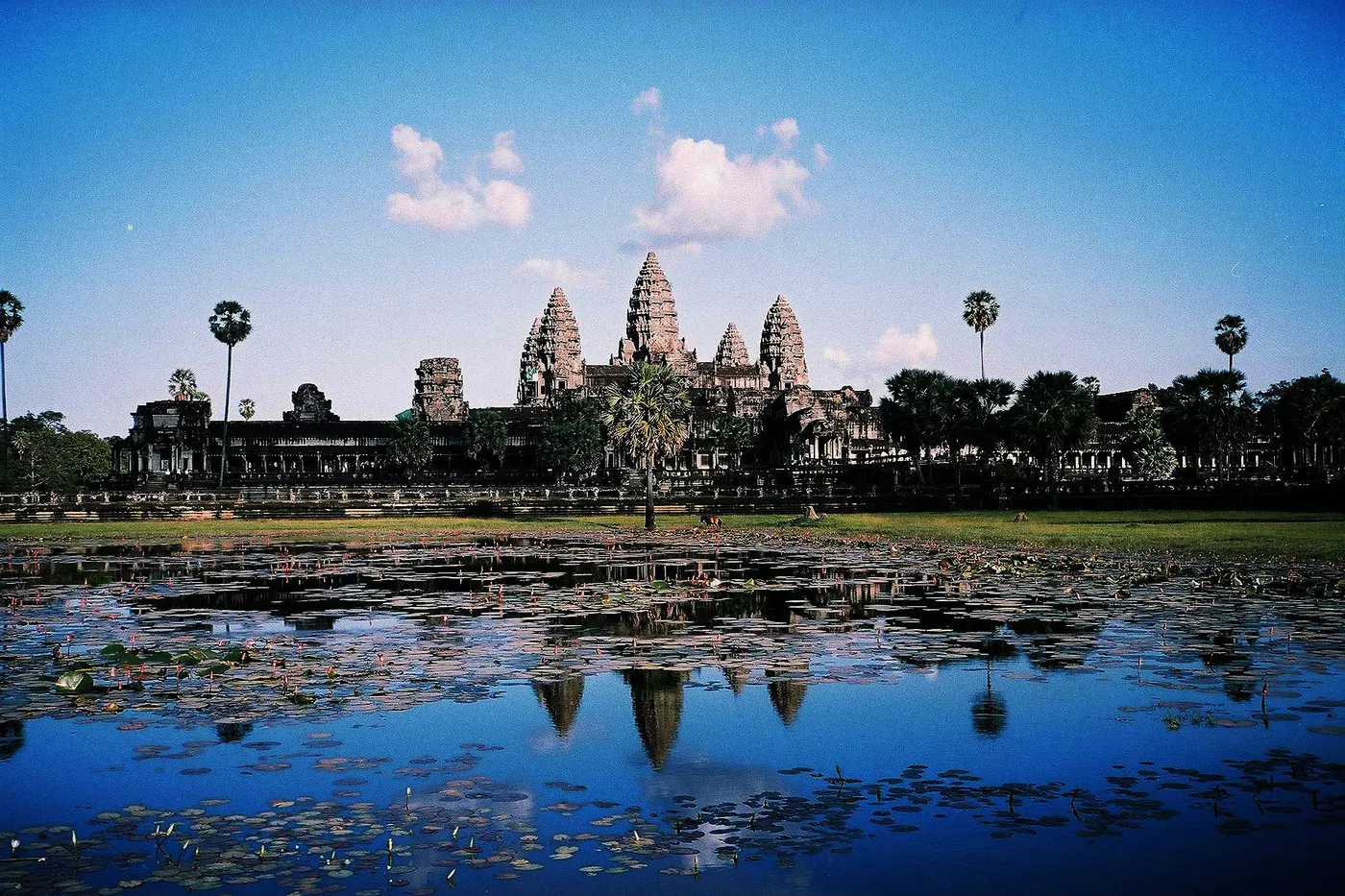 Vue lumineuse de Cambodge / Angkor