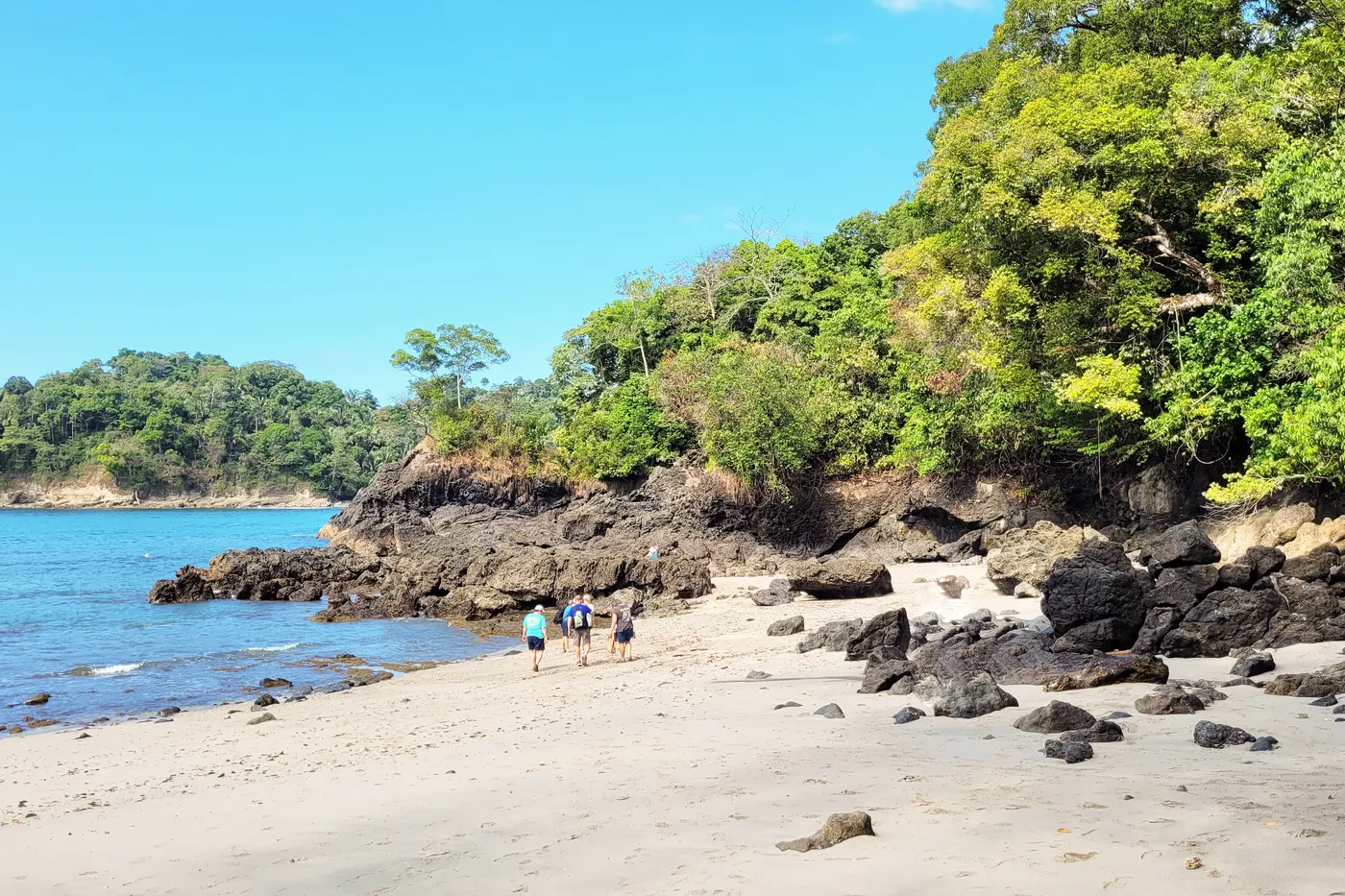 Vue lumineuse de Costa Rica / San José et Manuel Antonio