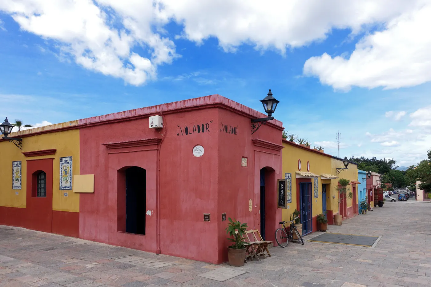 Vue lumineuse de Oaxaca