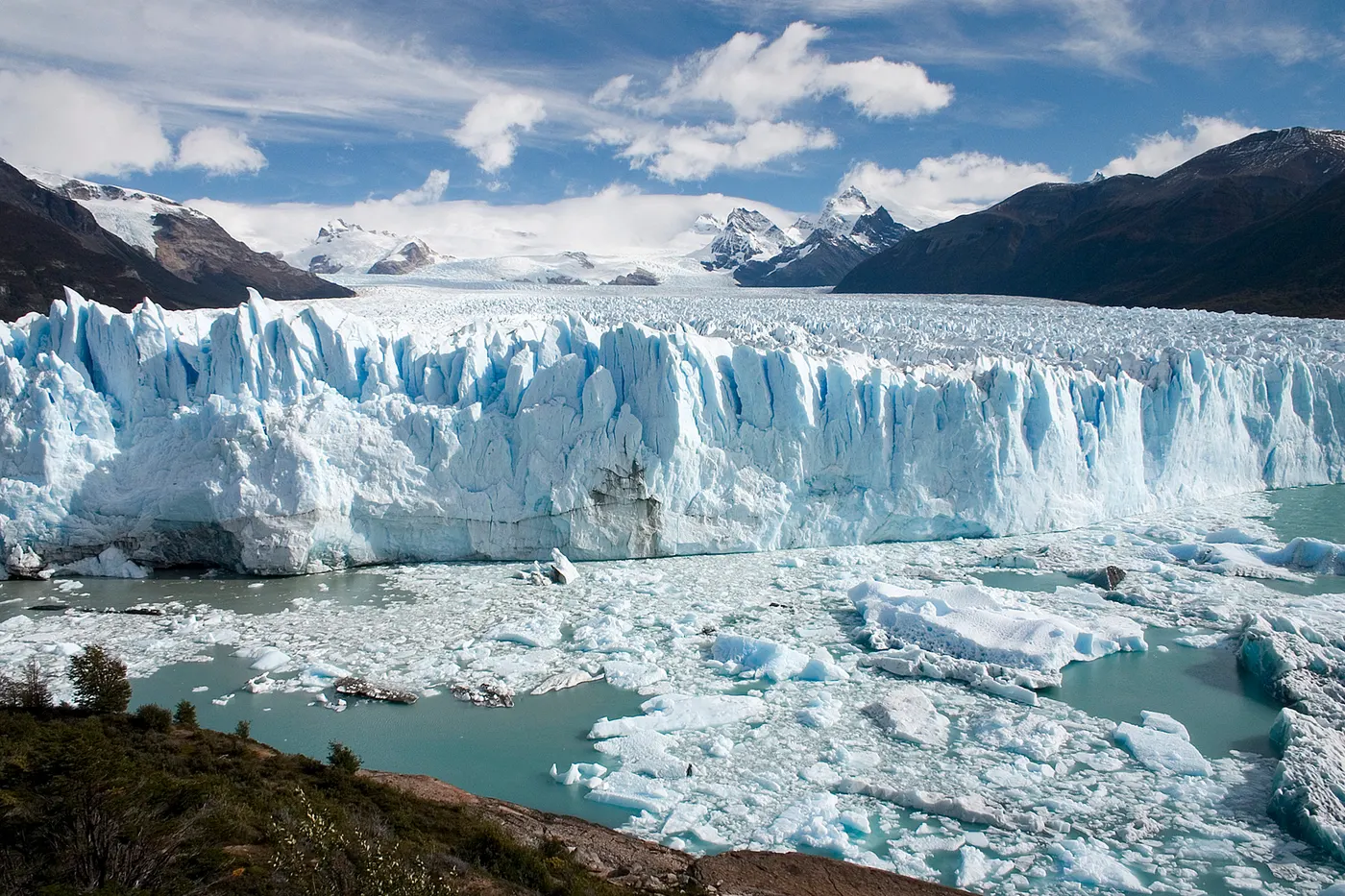 Patagonia / El Calafate seen in daylight