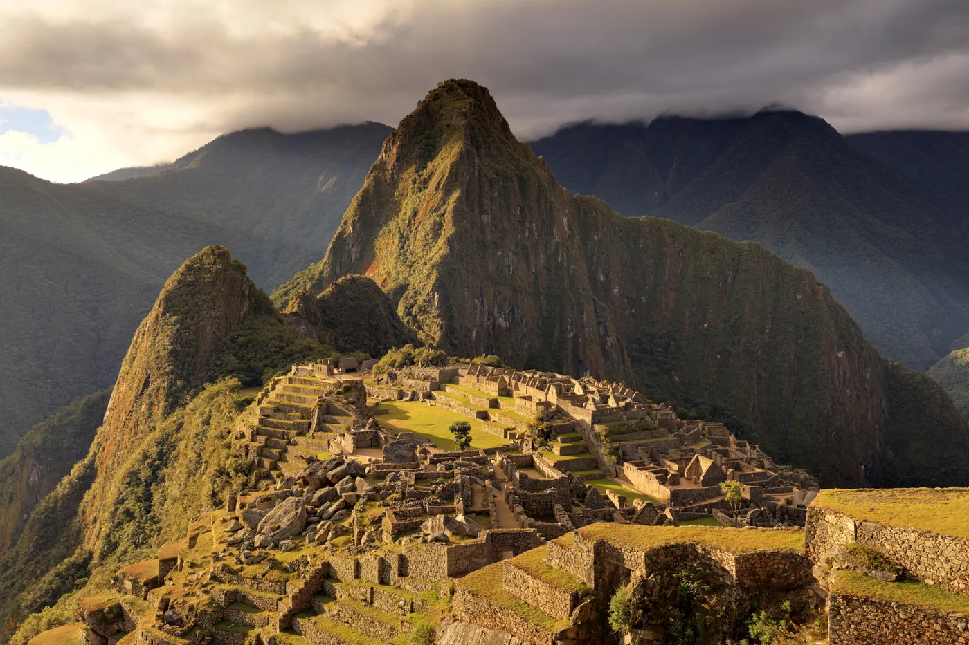 Vue lumineuse de Pérou / Cusco et le Machu Picchu