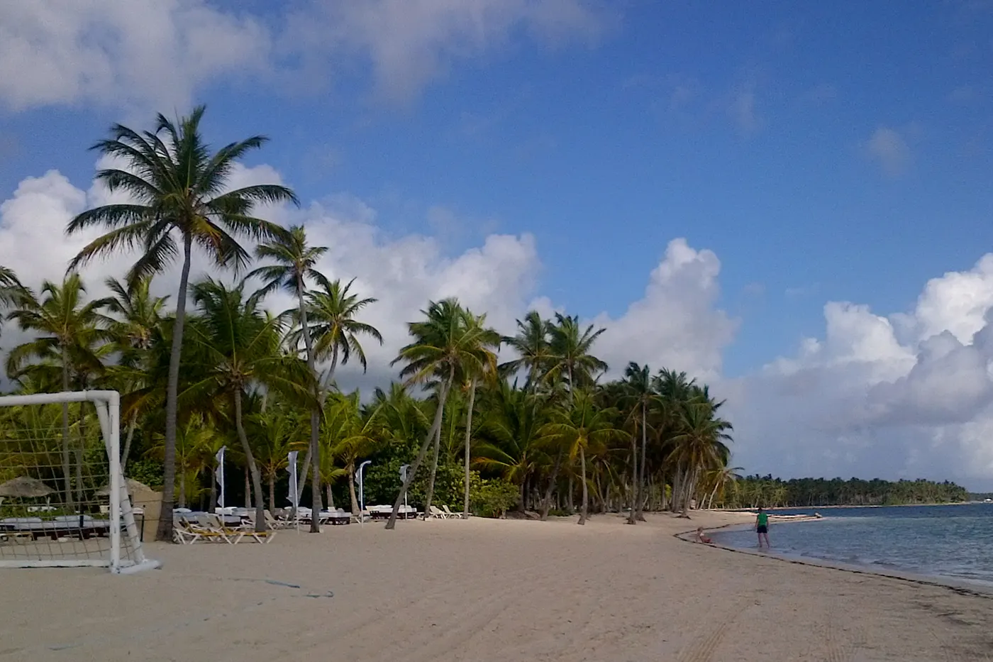 Vue lumineuse de Punta Cana
