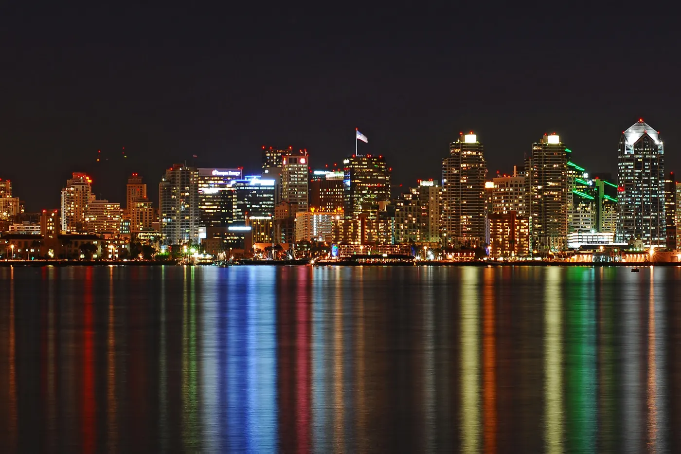 Vue lumineuse de San Diego