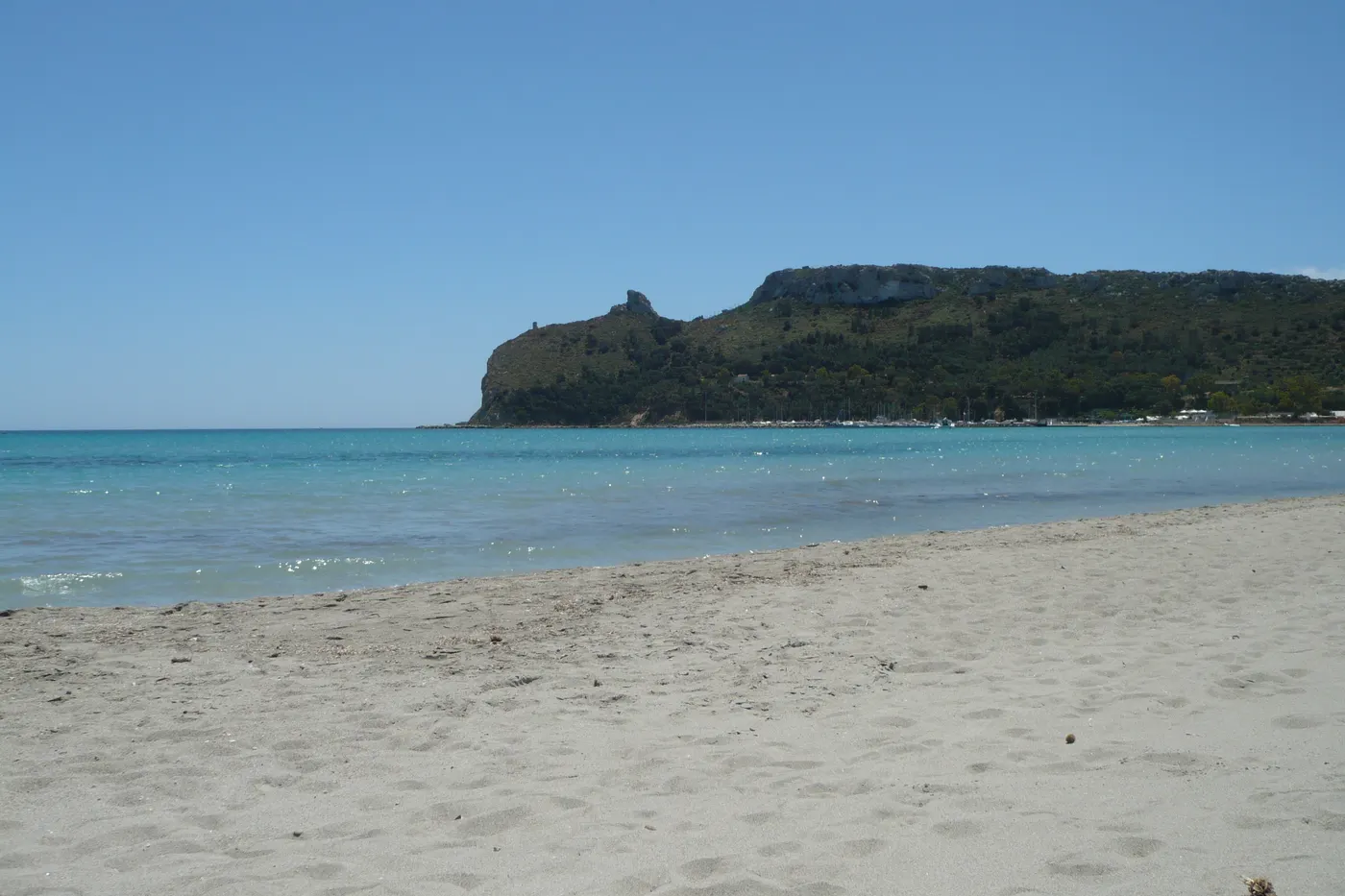 Vue lumineuse de Sardaigne / Cagliari
