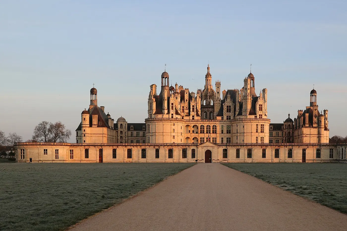 Vue lumineuse de Vallée de la Loire
